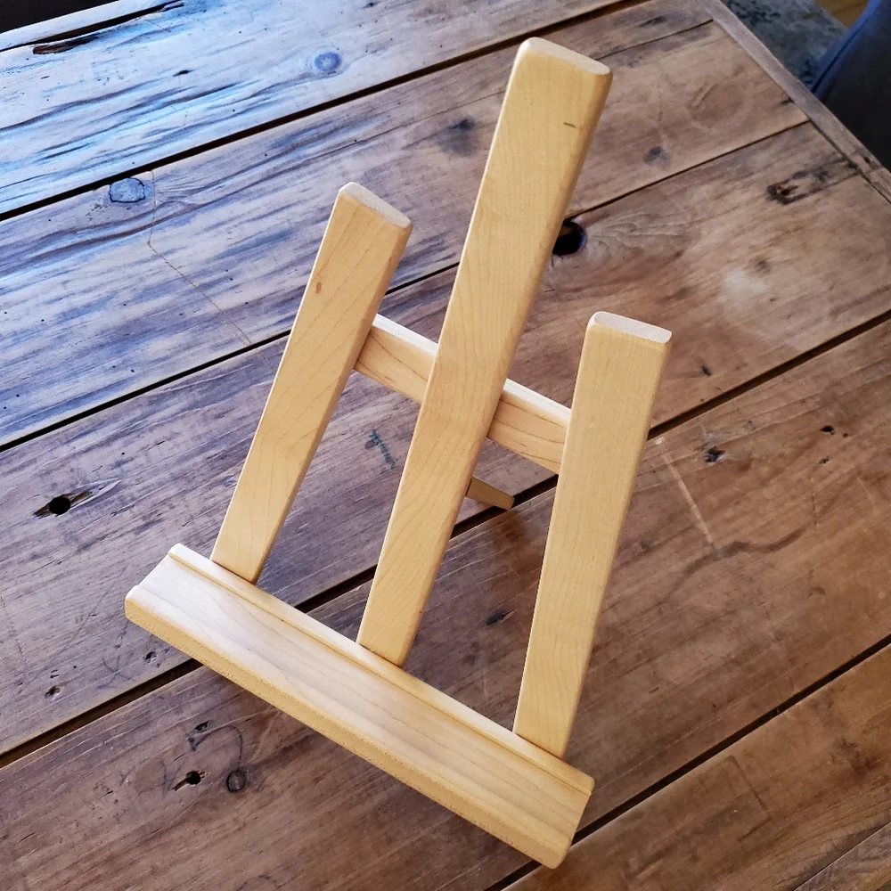 Pottery Barn Wooden Photo Display Easel